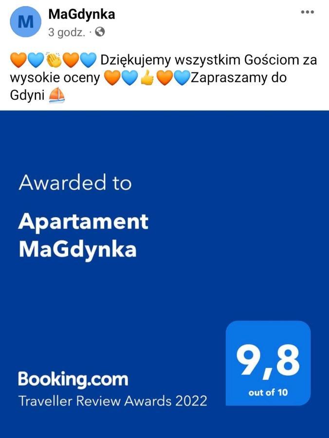 Apartament Magdynka 格丁尼亚 外观 照片